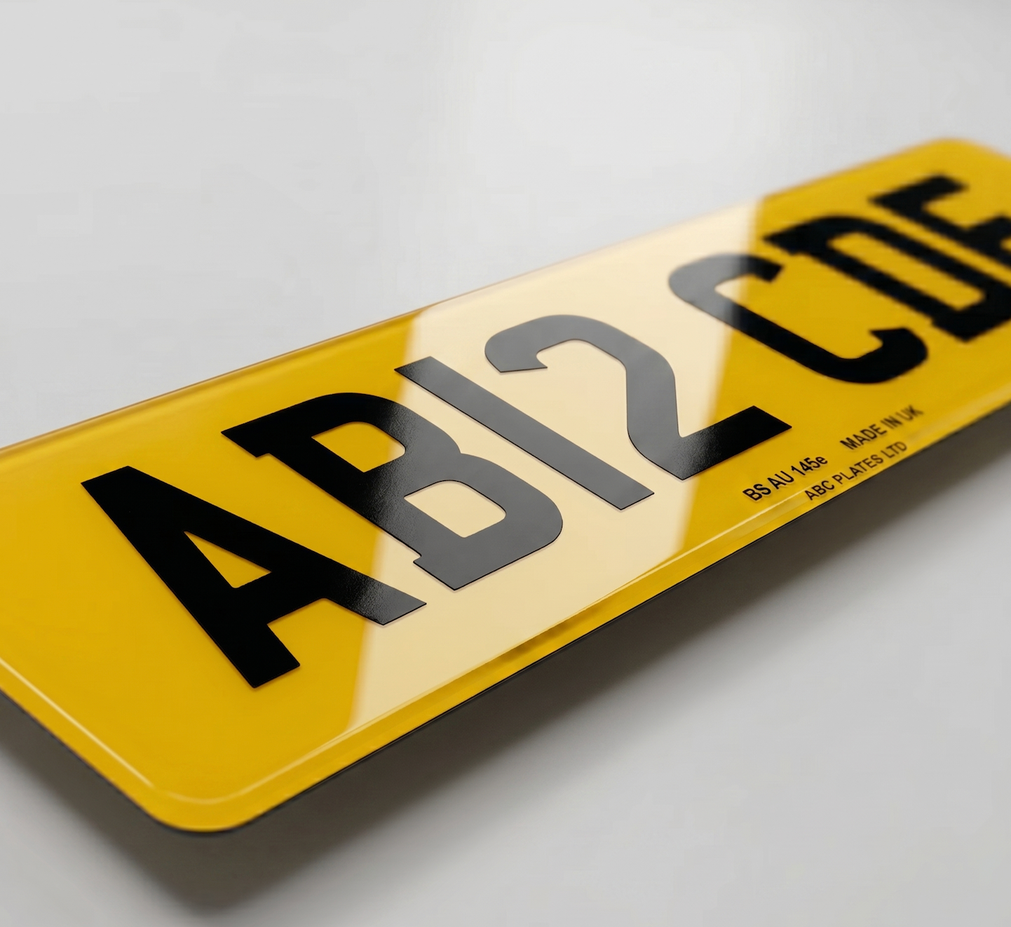Rear Plates Only